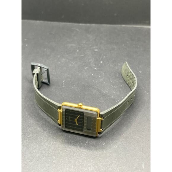 Vintage Tissot Two Timer Pyjama Analog Digital Quartz Watch Gold Tone 27MM main image 6